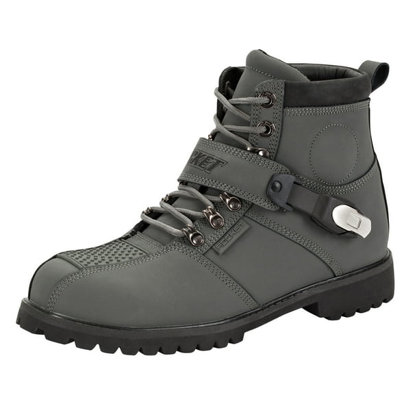 Joe Rocket 1287-0612 Big Bang 2.0 Mens Motorcycle Riding Boots Grey, Size 12 Joe Rocket 1287-0612 Big Bang 2.0 Mens Motorcycle Riding Boots Grey, Size 12